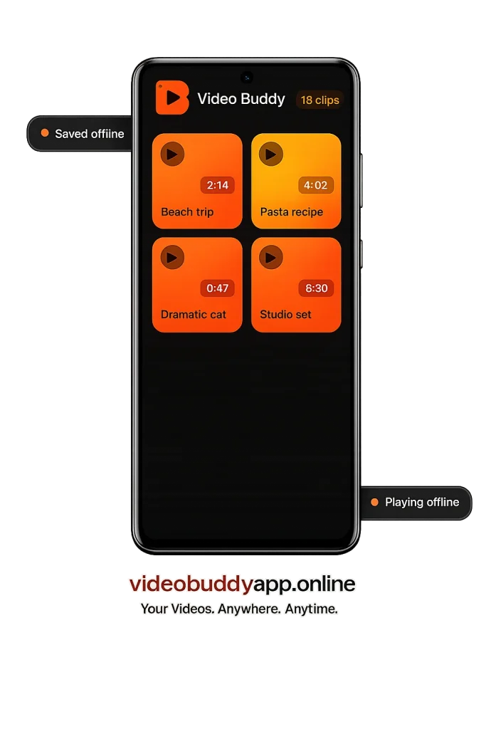 Video Buddy App Screenshots